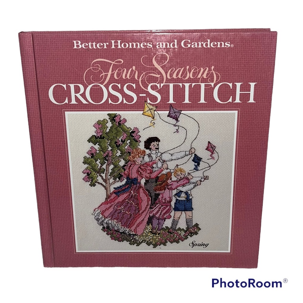 Better Homes and Gardens Four Seasons cross-stitch patterns book 1990